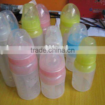 2015 customized silicone baby bottle