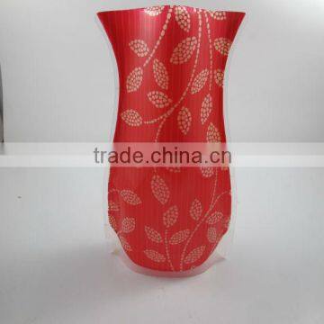 Classical ceramic plastic foldable flower vase- PET