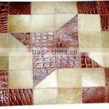 Cushion cover in Hair-On leather CC-34