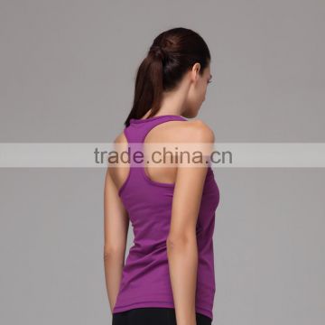 Wholesale Women Fitness Clothing Top Racerback Lady Singlet