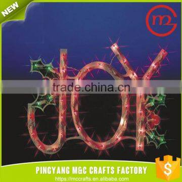 Great material cheap portable led window decor christmas lights outdoor
