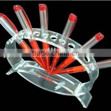 Unique Clear Acrylic Pen Holder