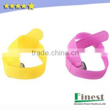 high quality hook and loop strap,nylon straps with buckle