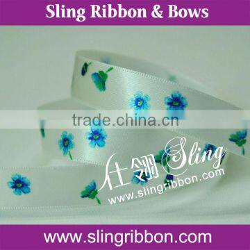 2014 New Roller Ribbon Flowers Heat Printing