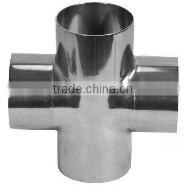 Stainless Steel 4 Way Connector Cross