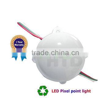Outdoor Round Led Point Light 3.5inch Diameter 6w 5050 Rgb Led Pixel Light photo-3