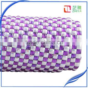 New Design Purple Square 24*40cm Slef Sticker Plastic Mesh photo-2