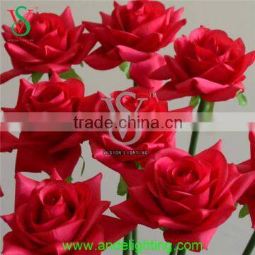 Lighted Red Rose Led Flower Light