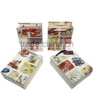Cheap Price Hot Sale Promotional White Cardboard Paper Gift Bags photo-2