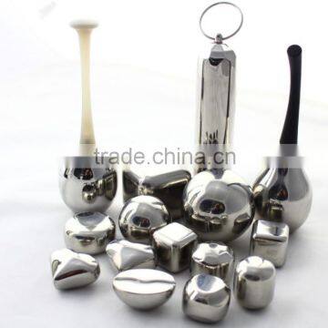 Hot Sell Stainless Steel Reusable Ice Cubes With Tongs photo-6