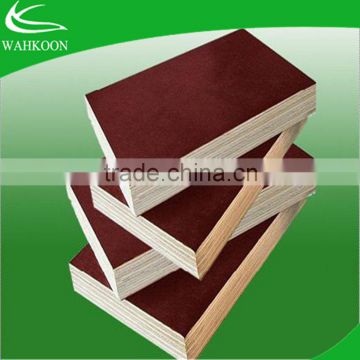 19mm film faced plywood in linyi city/brown black red film faced plywood construction/plywood shuttering marine plywood