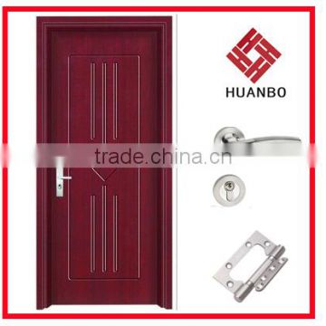 Modern mdf wooden interior door design L80