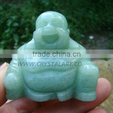 Green Aventurine Happy Buddha