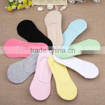 bulk wholesale socks bamboo socks women candy color shallow mouth silicone non slip oem sexy young girls tube socks