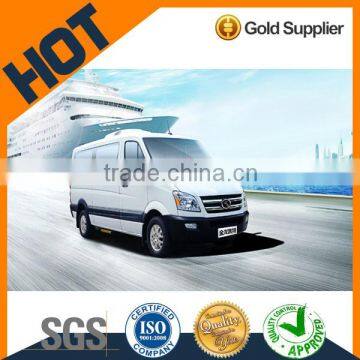 diesel chinese brand high roof Kingo 9-19 seats mini van bus for sale