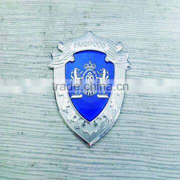 customized grossy 3D logo aluminum die-cast metal nameplate