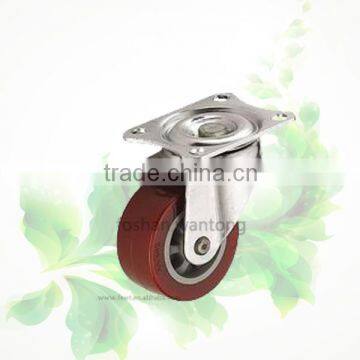 Small Furniture Casters 50mm Swivel Polyurethane Caster Wheel