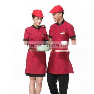 Top Quality Hot Sell Stylish Hotel Modern Restaurant Uniforms