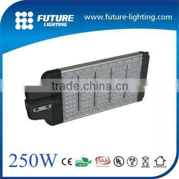 250w Stretching Aluminium led street light Super Bright AC90V-305V