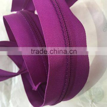 specifical excluded red Nylon zipper chain /sole nylon zipper