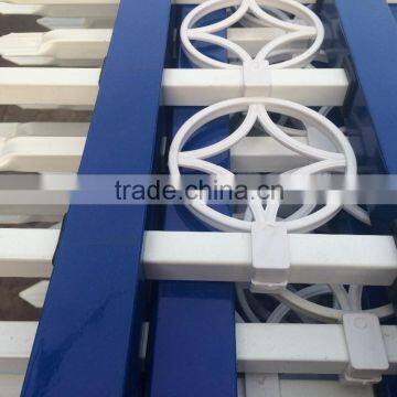 Sale Security Ornamental Powder Coated Galvanized Steel Fence photo-3