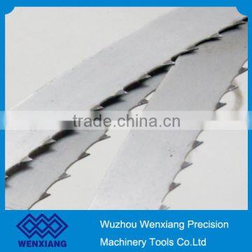 Frozen meat and bone cutting bandsaw blade