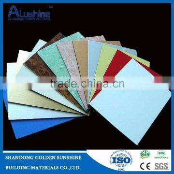 Aluminum wood composite particle panel price