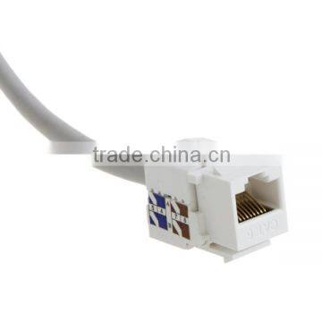 High quality RJ45 utp Keystone Jack module cat5e for network