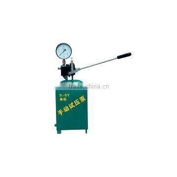 Manual hydraulic test pump(s-sy) portable