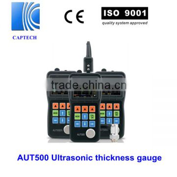 CE certified, Digital Pipe Ultrasonic Thickness Gauge AUT500 with color screen