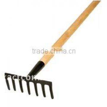 long handle grass rake