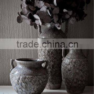 MM93 shabby chic ceramic decorative vase 2016