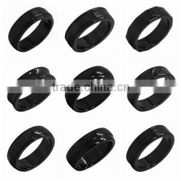 Fashion ceramic ring black 2014