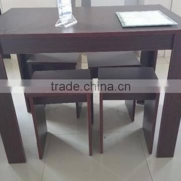 Wooden dining table with chairs/dining table set