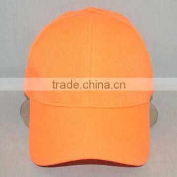 BLANK CAP / BASEBALL CAP /neonorange