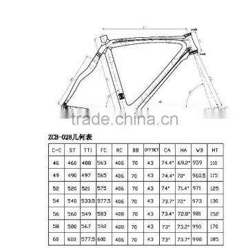Professional Carbon Fiber Bike Frame,Red White China Carbon Bike Frame,Best Price Carbon Bike Frame on Sale photo-2