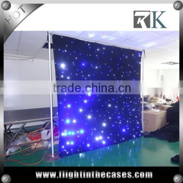 LED Video star cloth Curtain Soft LED star Curtain