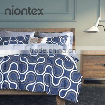 100%Cotton 200TC Twill Reactive Printed Bedding Set for Wholesale OEM Order photo-3