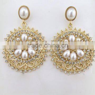 Global wholesale fashion jewelry self piercing hoop earrings