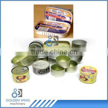 Empty Tin Can Canned Tuna Fish /Sardine /Seafood Can Making Machine