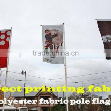 polyester fabric swing arm flags