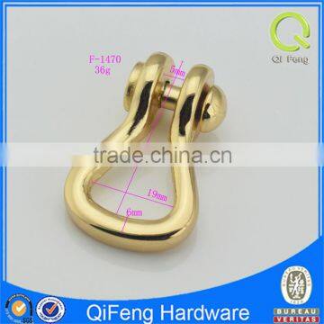 Fashion Metal Bag Lock /lady Bag Turn Lock/alloy Turn LockF-578 photo-2
