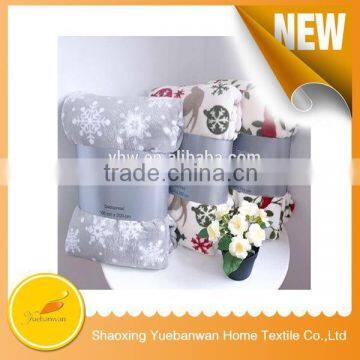 Newest Design China supplier Plain dyed cashmere blanket