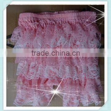 Lovely sweet kids summer shorts lace baby ruffle shorts hot girls spandex shorts petti short baby pants