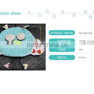 2015 European Style Super Soft Minky Velboa Handmade Baby Blanket For Christmas Gift SHB15092303 photo-2