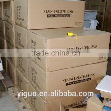 Handmade Fabricated Kitchen Sink 3219s photo-4