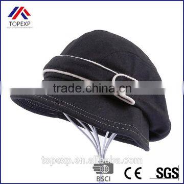 cheap women ladies winter wool plain hats