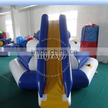 Inflatable Water Slide Toys,commercial Grade Wet Slide,floating Water Park Equipment photo-5