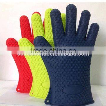 (High heat resistance ) Oven gloves, Heat Resistant Cooking Gloves and BBQ Gloves