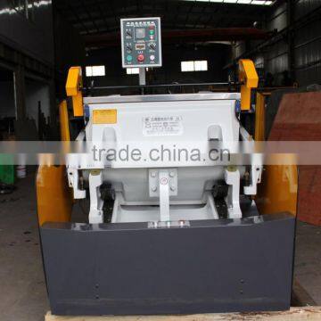ML E Series Die Creasing Machine / Die Cutting Machine for Plastic Cloth Brands